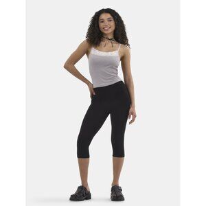 Women's Capri Leggings – Comfortable, Stretchy, and Versatile Activewear - Black